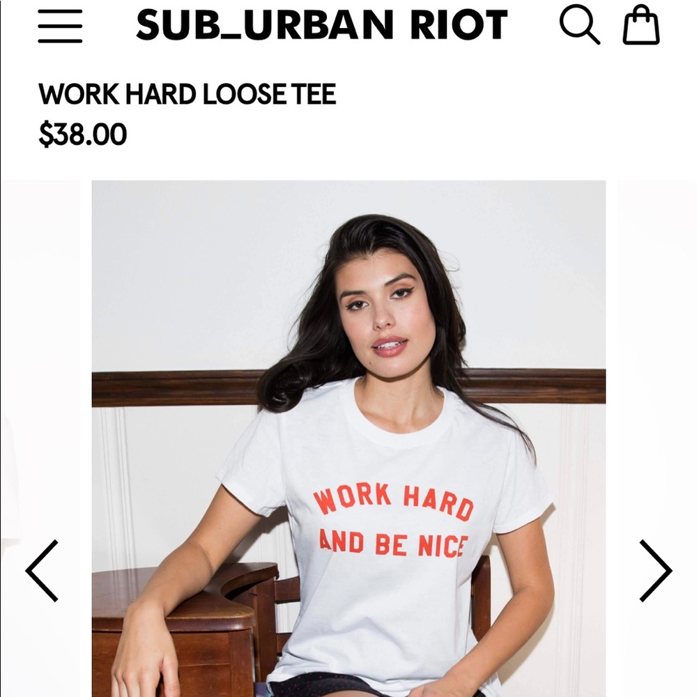 Suburban riot t-shirt